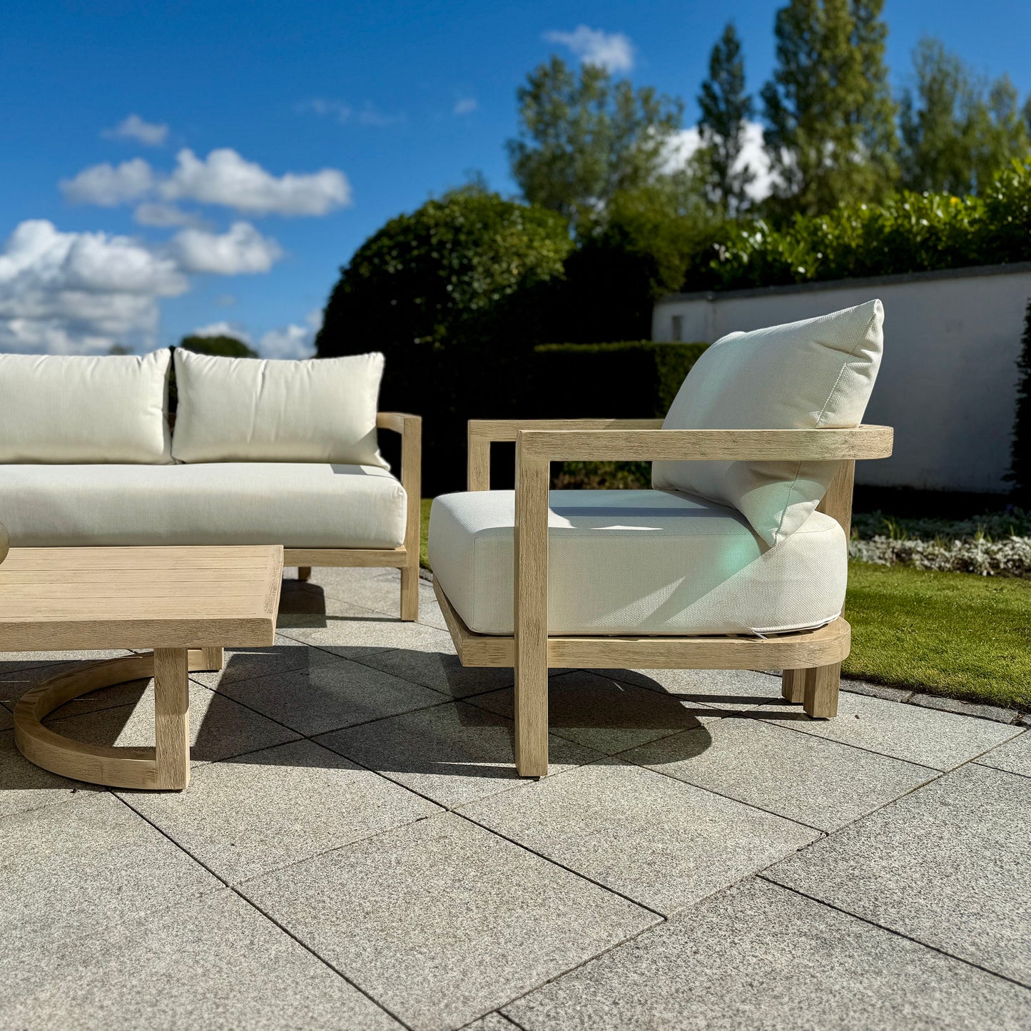 Hamilton Teak Outdoor Armchair